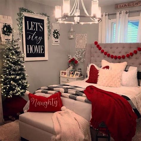 pinterest christmas bedroom|aesthetic christmas bedroom decor.